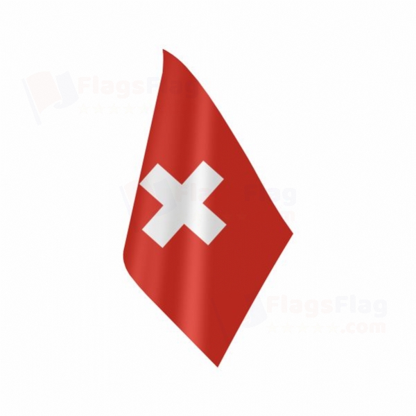Switzerland Table Flag