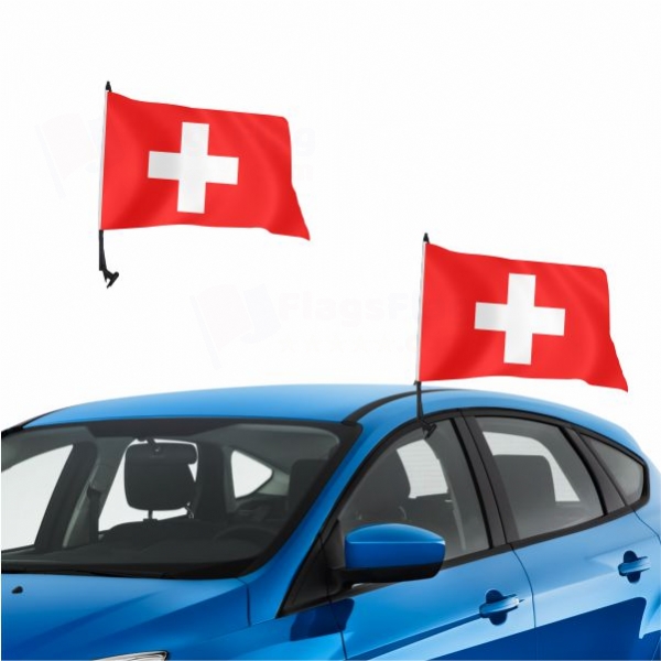 Switzerland Vehicle Convoy Flag
