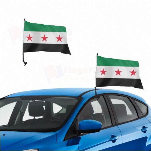 Syria Vehicle Convoy Flag