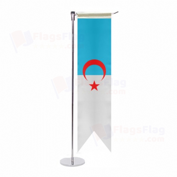 Syrian Turkmen L Table Flag