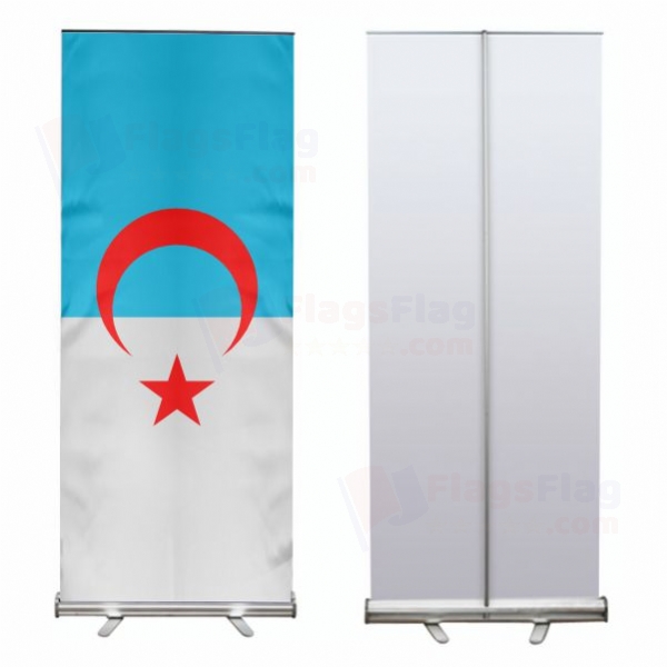 Syrian Turkmen Roll Up Banner