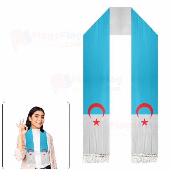 Syrian Turkmen Scarf Digital Printing
