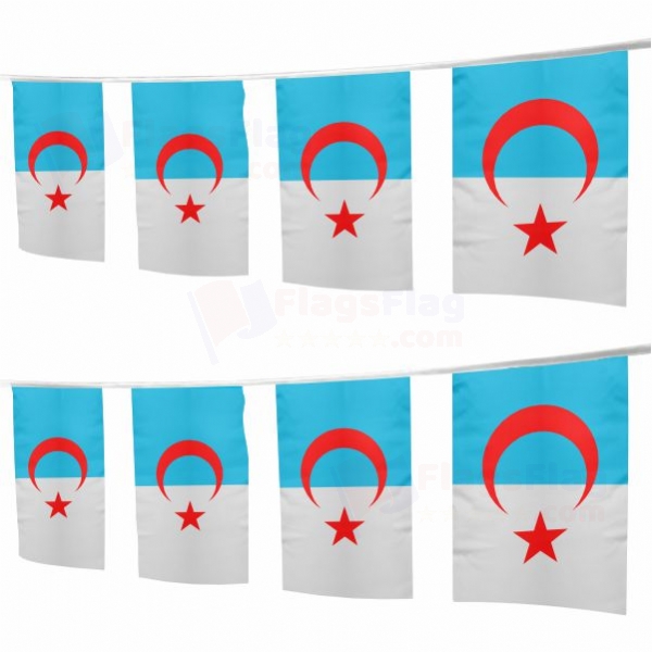 Syrian Turkmen Square String Flags