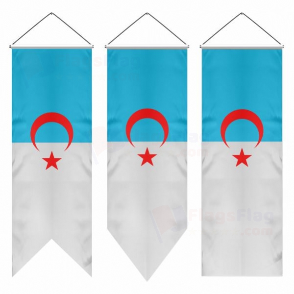 Syrian Turkmen Swallowtail Flags