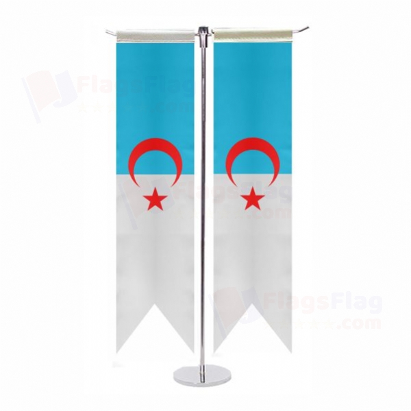 Syrian Turkmen T Table Flag