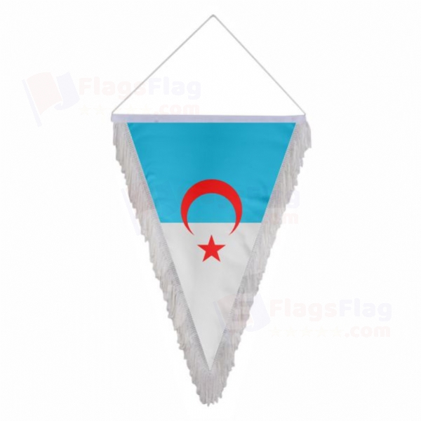 Syrian Turkmen Triangle Fringed Streamers