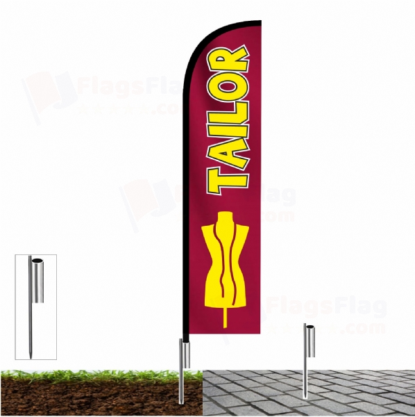 Tailor Shop Front Flags