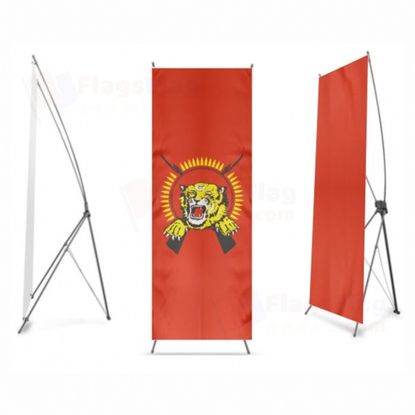 Tamil Eelam Digital Print X Banner