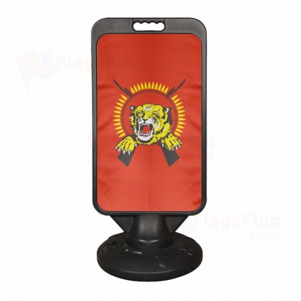 Tamil Eelam Plastic Advertising Pontoon