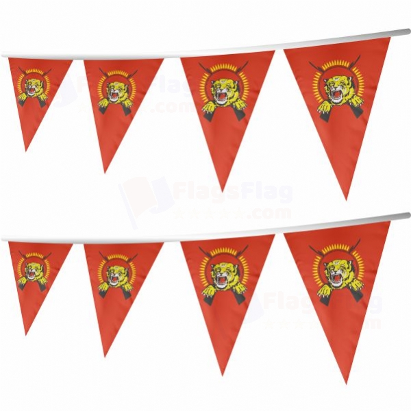 Tamil Eelam Stringed Triangle Flag