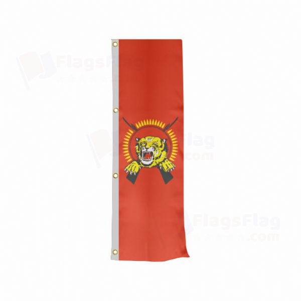 Tamil Eelam Vertically Raised Flags