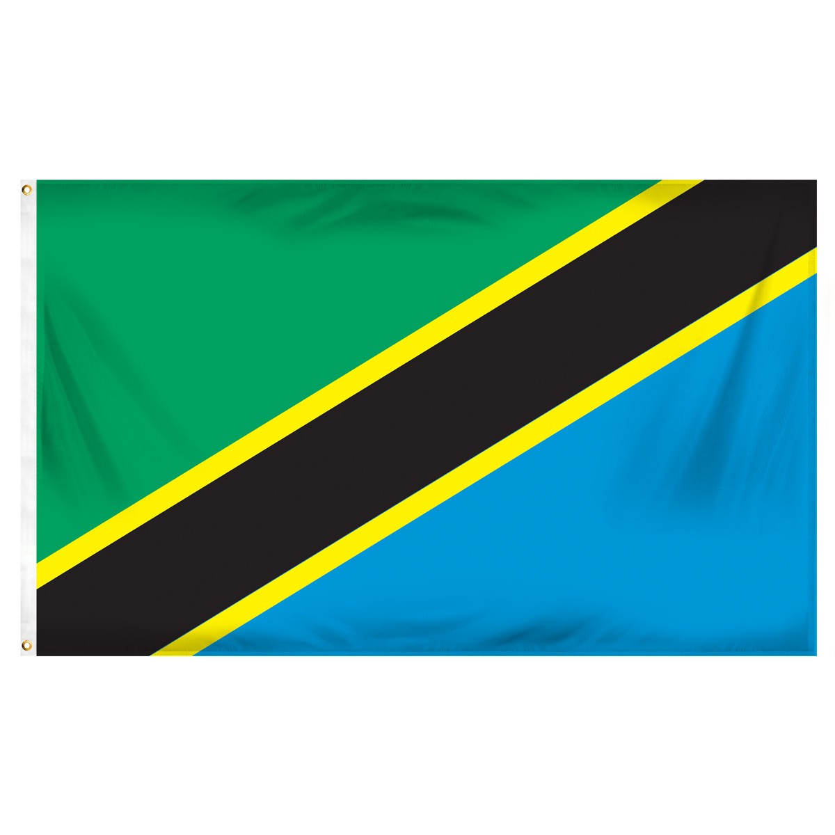 Tanzania Beach Flag and Sailing Flag
