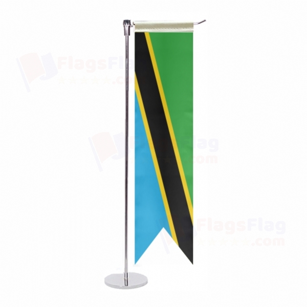 Tanzania L Table Flag