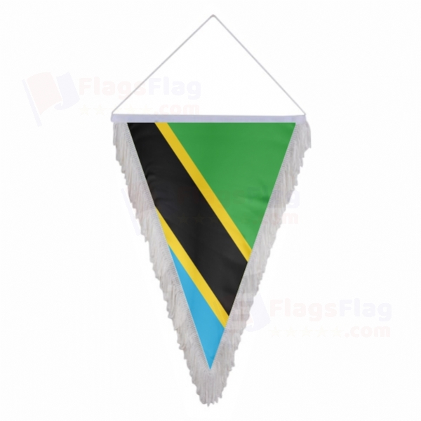 Tanzania Triangle Fringed Streamers