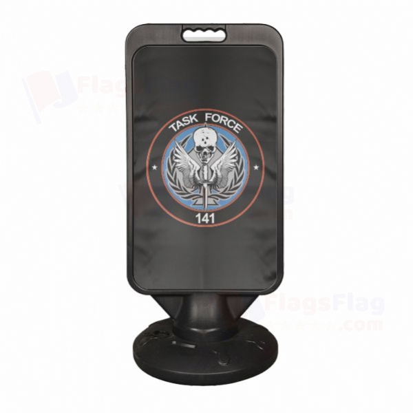 Task Force Plastic Advertising Pontoon