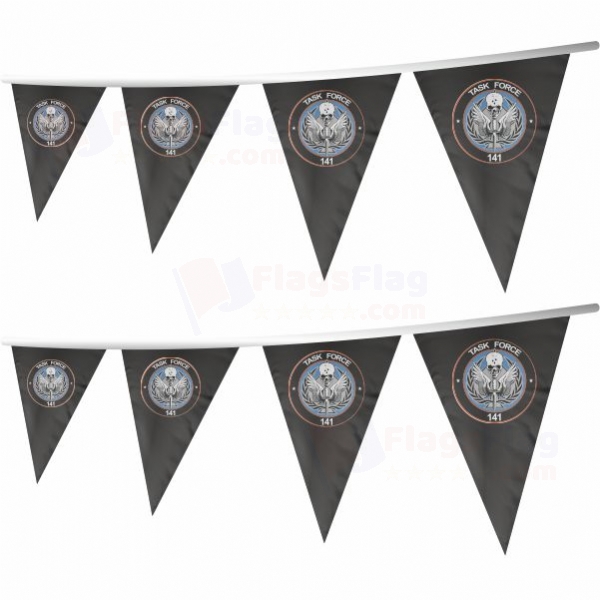 Task Force Stringed Triangle Flag