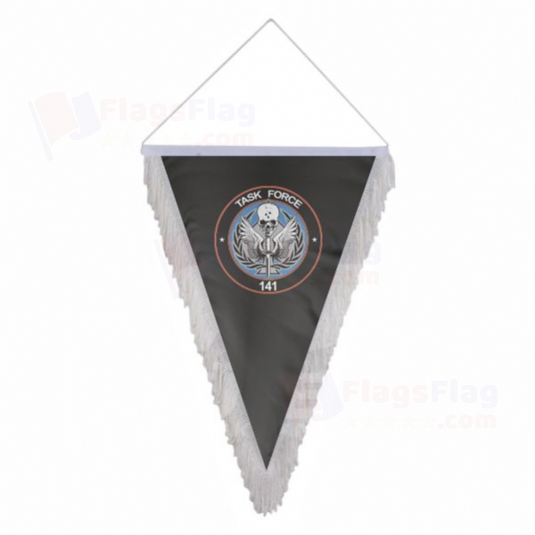 Task Force Triangle Fringed Streamers