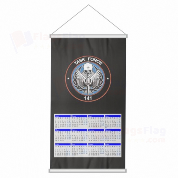 Task Force Woven Fabric Digital Printing Calendar