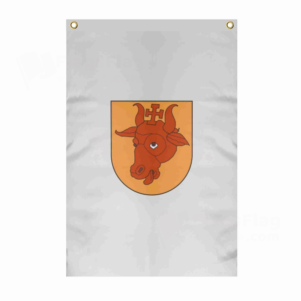 Terter dynasty Large Size Flag Hanging on Building