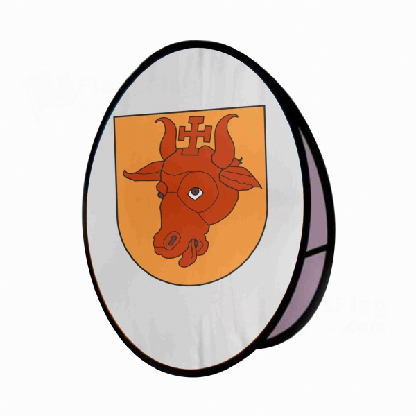 Terter dynasty Round Cloth Banner Display Stands
