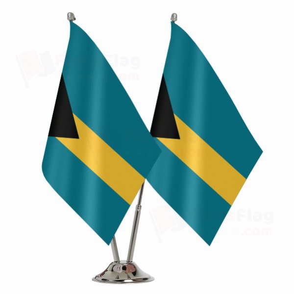 The Bahamas Binary Table Flag