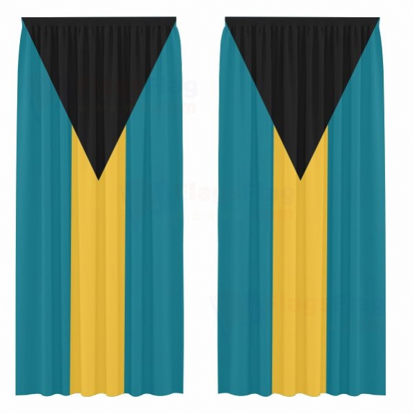 The Bahamas Digital Printed Curtains
