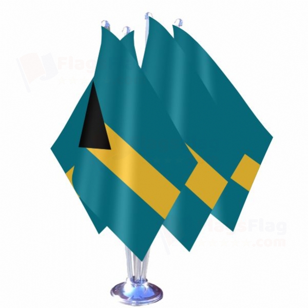 The Bahamas Quadruple Table Flag