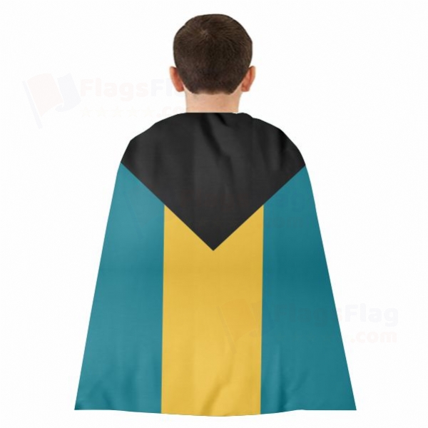 The Bahamas Woven Fabric Cloak Digital Printing