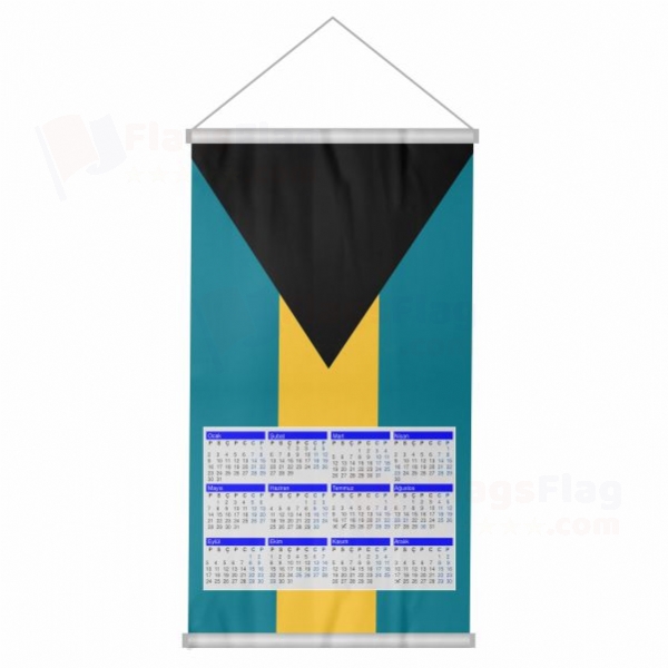The Bahamas Woven Fabric Digital Printing Calendar