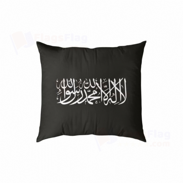 The Black Word i Tawhid Digital Printed Pillow Cover