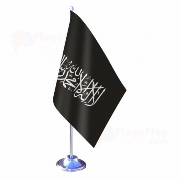 The Black Word i Tawhid Single Table Flag