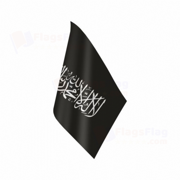 The Black Word i Tawhid Table Flag