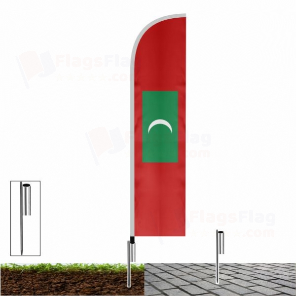 The Maldives Beach Flags The Maldives Sailing Flags