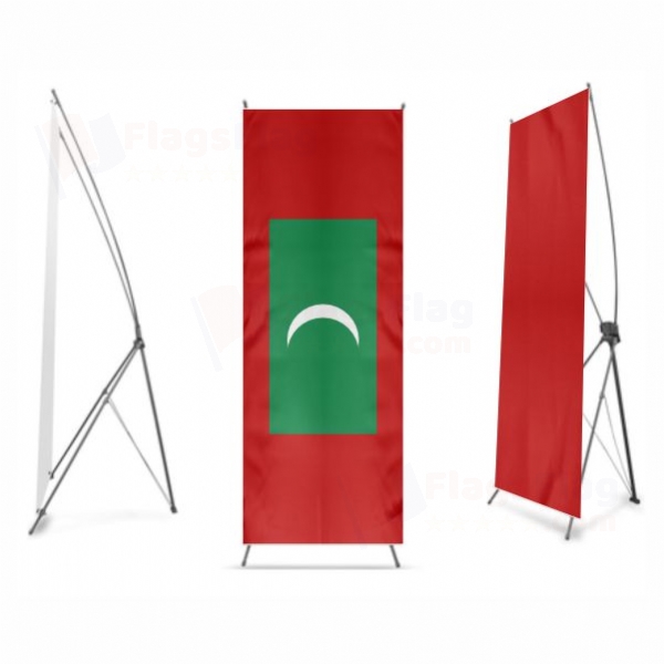 The Maldives Digital Print X Banner