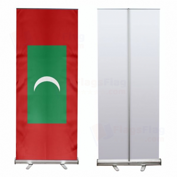The Maldives Roll Up Banner