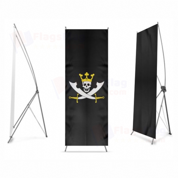 The Pirate King Digital Print X Banner