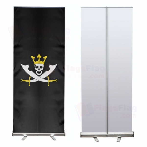 The Pirate King Roll Up Banner