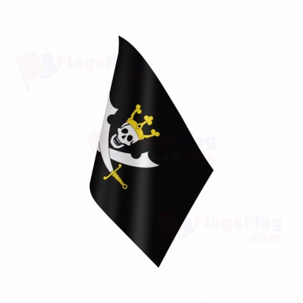 The Pirate King Table Flag