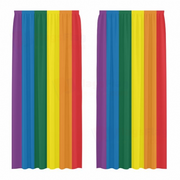 The Rainbow Digital Printed Curtains