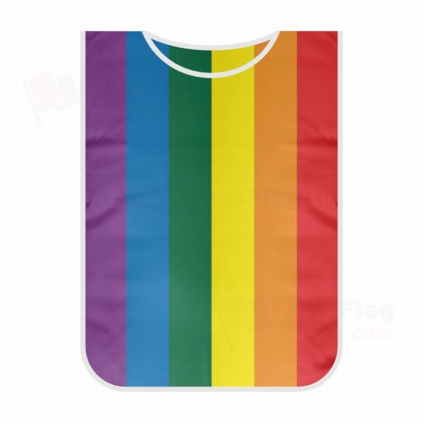 The Rainbow Single Use Strike Apron