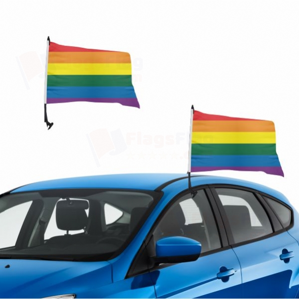 The Rainbow Vehicle Convoy Flag