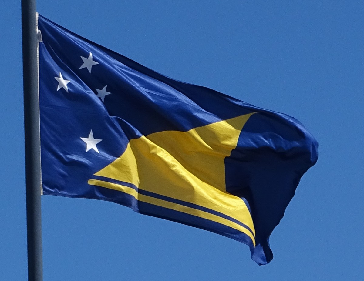 Tokelau Satin Office Flags