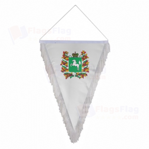 Tomsk Oblast Triangle Fringed Streamers