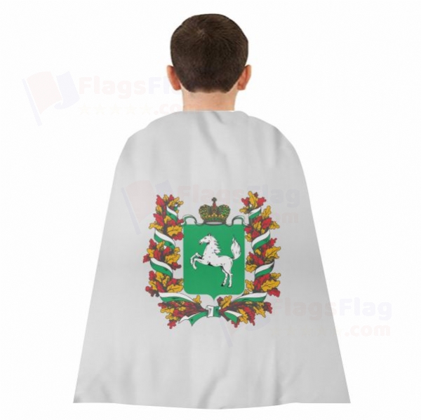 Tomsk Oblast Woven Fabric Cloak Digital Printing