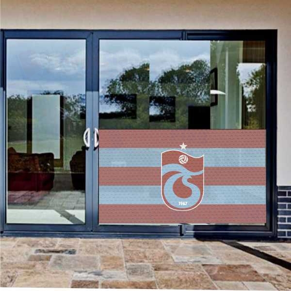 Trabzonspor Glass Film Trabzonspor One Way Vision Printing