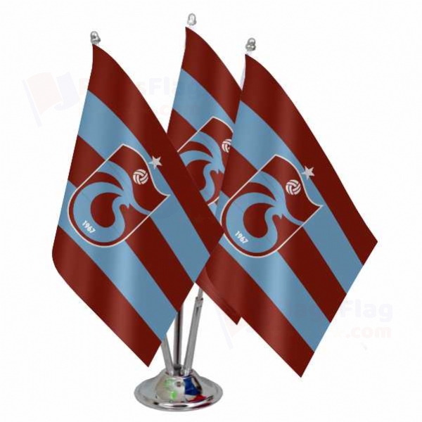 Trabzonspor Triple Table Flag