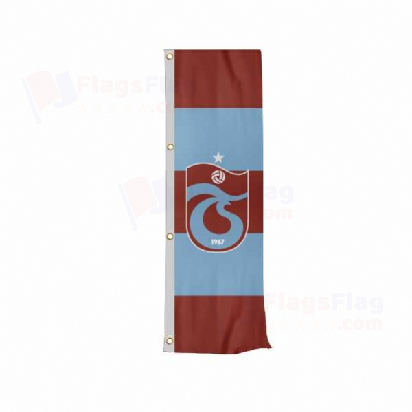 Trabzonspor Vertically Raised Flags