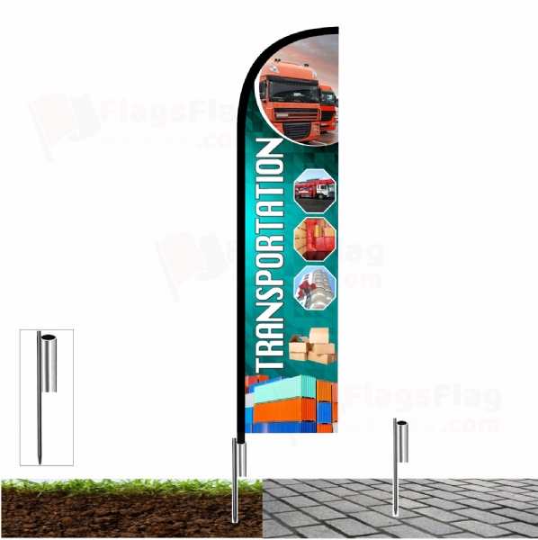 Transportation Advertising Flags