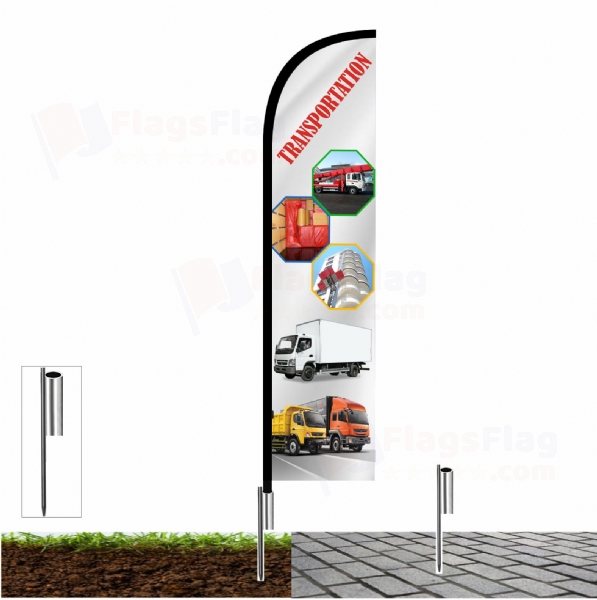 Transportation Pole Flags