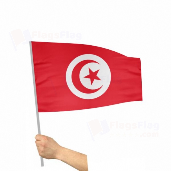 Tunisia Stick Flag